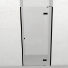 Novellini NH A-G drzwi prysznicowe 100 cm prawe czarny mat NHG100LD-1H