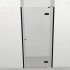 Novellini NH G drzwi prysznicowe 140 cm prawe czarny mat NHG140LD-1H
