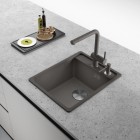 Franke Active dozownik do mydła łupkowy szary 112.0726.571