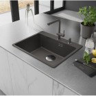 Franke Active dozownik do mydła łupkowy szary 112.0726.571