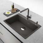 Franke Active dozownik do mydła łupkowy szary 112.0726.571