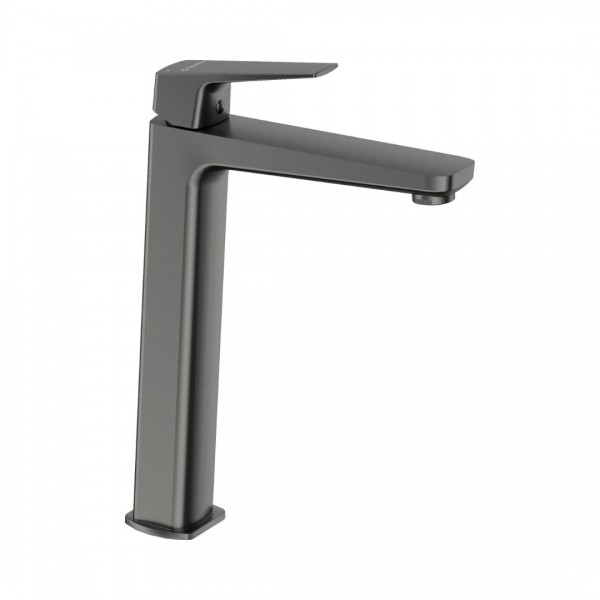 Deante Blur bateria umywalkowa wysoka stojąca titanium BQL_D20K