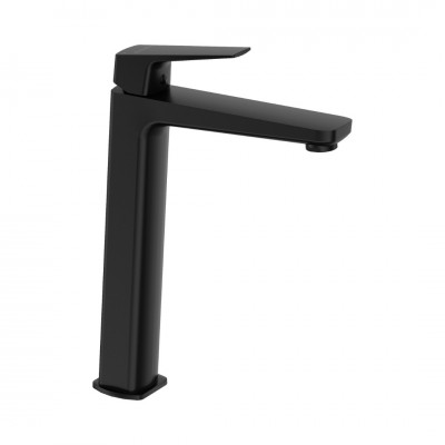 Deante Blur bateria umywalkowa wysoka stojąca czarny mat BQL_N20K