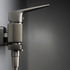 Deante Blur bateria wannowa ścienna titanium BQL_D12M