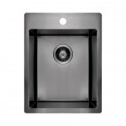 Deante Olfato zlewozmywak stalowy 39x50,5 cm titanium ZPO_D10E