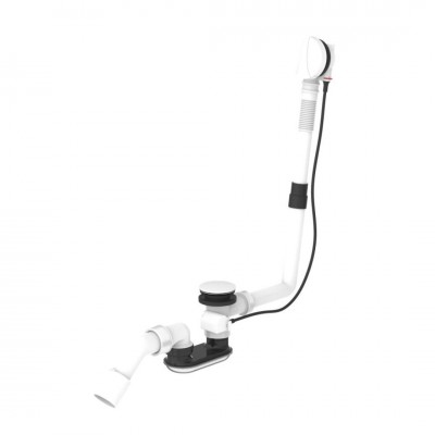 Laufen przelew wannowy z syfonem biały połysk H2951422610001