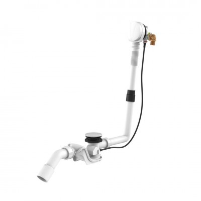 Laufen przelew wannowy z napełnianiem z syfonem biały połysk H2951432610001