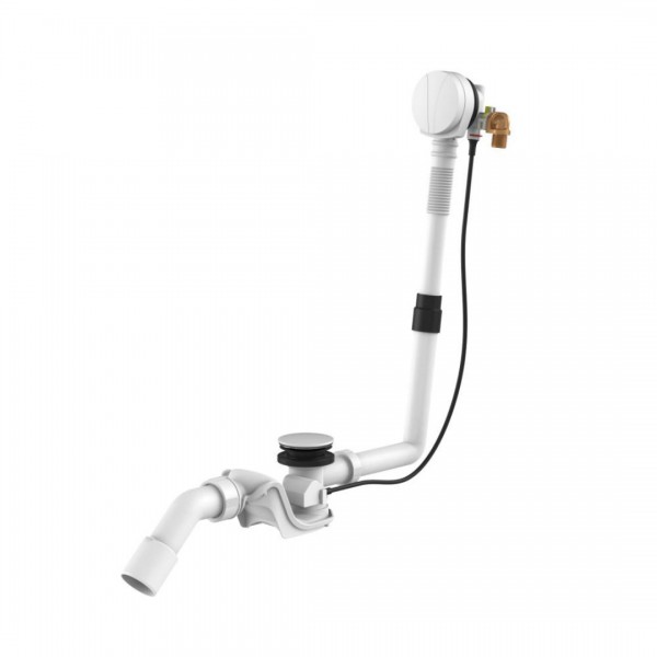 Laufen przelew wannowy z napełnianiem z syfonem biały mat H2951432680001