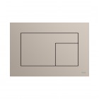 Tece Velvet przycisk spłukujący do WC Beige Arizona/beż 9240733