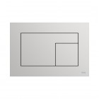 Tece Velvet przycisk spłukujący do WC Grigio Efeso/szary kamień 9240734