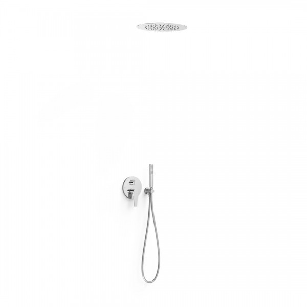Tres Class zestaw prysznicowy podtynkowy deszczownica 38 cm chrom 20528005