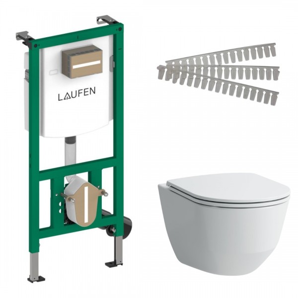 Laufen Ineolink Pro A zestaw podtynkowy 5w1 63453