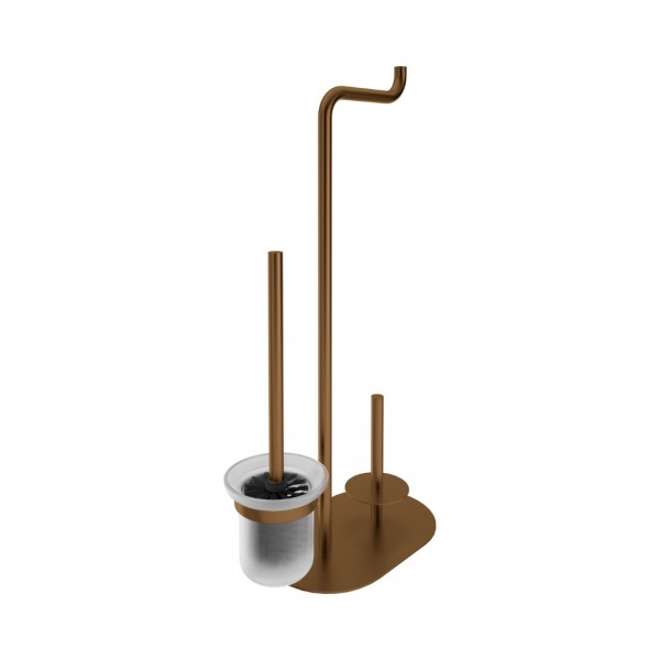 Deante Silia stojak na papier 3-funkcyjny brąz szczotkowany ADI_C732