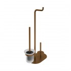 Deante Silia stojak na papier 3-funkcyjny brąz szczotkowany ADI_C732