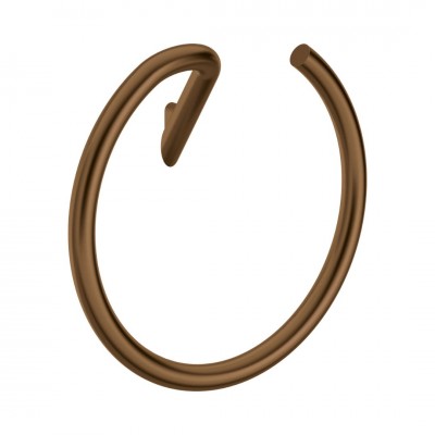 Deante Silia wieszak na ręcznik okrągły brąz szczotkowany ADI_C611