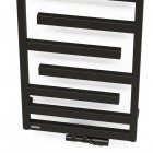 Oltens Flamma grzejnik łazienkowy 88x50 cm czarny mat 55014300