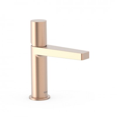 Tres Project bateria umywalkowa stojąca złoto różowe mat 21110302OPM