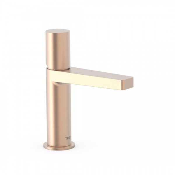Tres Project bateria umywalkowa stojąca złoto różowe mat 21110302OPM