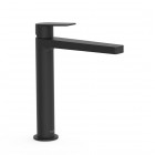 Tres Project bateria umywalkowa stojąca wysoka czarny mat 21120301NM