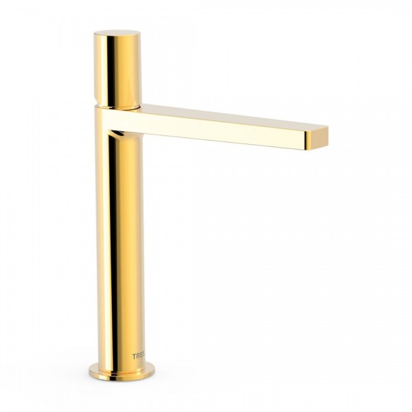 Tres Project Tres bateria umywalkowa wysoka złota 21120302OR