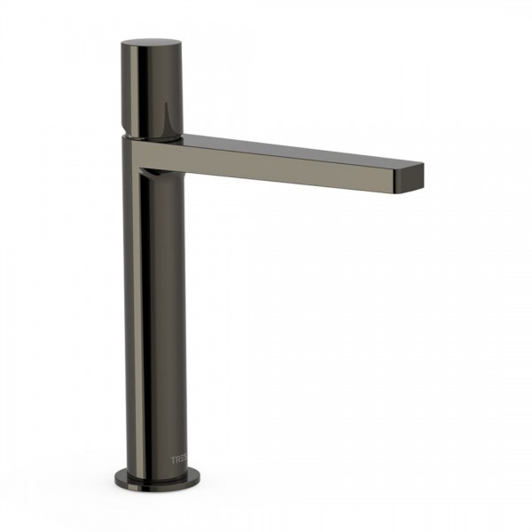 Tres Project bateria umywalkowa stojąca wysoka czarny metalizowany 21120302KM