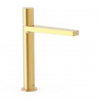 Tres Project bateria umywalkowa stojąca wysoka złoty mat 21120302OM