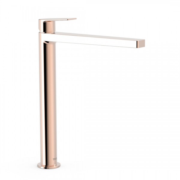 Tres Project Tres bateria umywalkowa wysoka złoto różowe 21180301OP