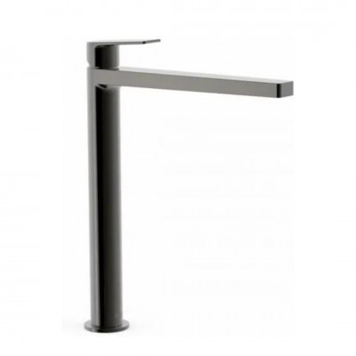 Tres Project bateria umywalkowa stojąca wysoka czarny metalizowany 21180301KM