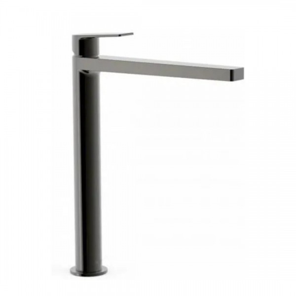 Tres Project bateria umywalkowa stojąca wysoka czarny metalizowany 21180301KM