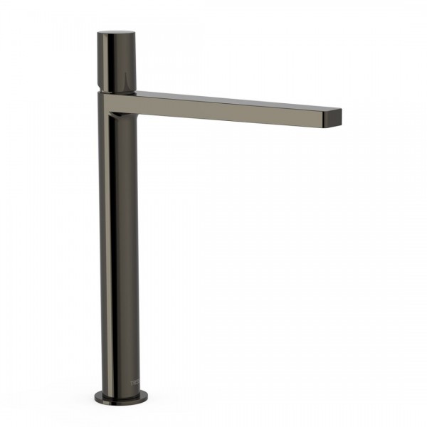 Tres Project bateria umywalkowa stojąca wysoka czarny metalizowany 21180302KM