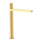 Tres Project bateria umywalkowa stojąca wysoka złoty mat 21180302OM