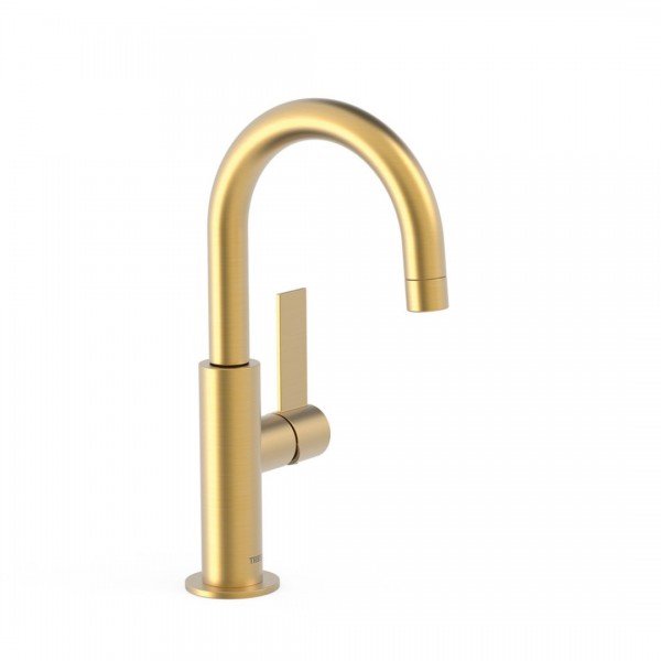 Tres Project bateria umywalkowa stojąca złoty mat 21190401OM