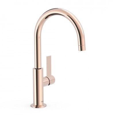 Tres Project Tres bateria umywalkowa wysoka złoto różowe 21190501OP