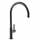 Tres Project bateria umywalkowa stojąca wysoka czarny metalizowany 21190601KM