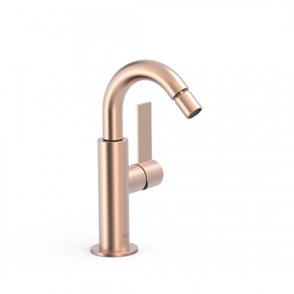 Tres Project bateria bidetowa stojąca złoto różowe mat 21122401OPM