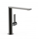 Tres Project bateria umywalkowa stojąca wysoka czarny metalizowany 21130501KM