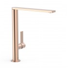 Tres Project bateria umywalkowa stojąca wysoka złoto różowe mat 21140501OPM