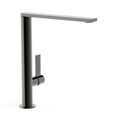 Tres Project bateria umywalkowa stojąca wysoka czarny metalizowany 21140501KM