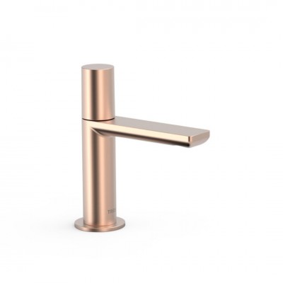 Tres Project zawór umywalkowy stojący złoto różowe mat 21150301OPM