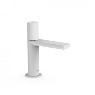 Tres Project zawór umywalkowy stojący biały mat 21150301BM