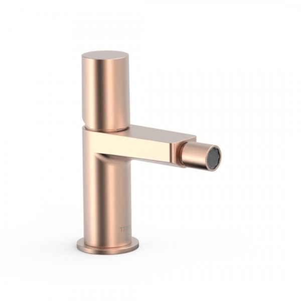 Tres Project bateria bidetowa stojąca złoto różowe mat 21112002OPM