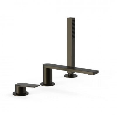 Tres Project bateria wannowa 3-otworowa czarny brąz 21116101KMB