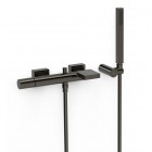 Tres Project bateria wannowa ścienna czarny metalizowany 21117001KM