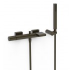 Tres Project bateria wannowa ścienna czarny brąz 21117001KMB