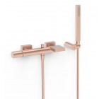 Tres Project bateria wannowa ścienna złoto różowe mat 21117001OPM