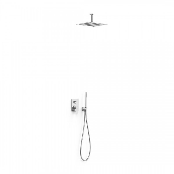 Tres Project zestaw prysznicowy podtynkowy deszczownica 30 cm chrom 21128003