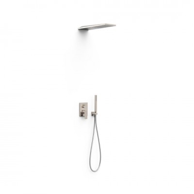 Tres Project zestaw prysznicowy podtynkowy stal 21128005AC