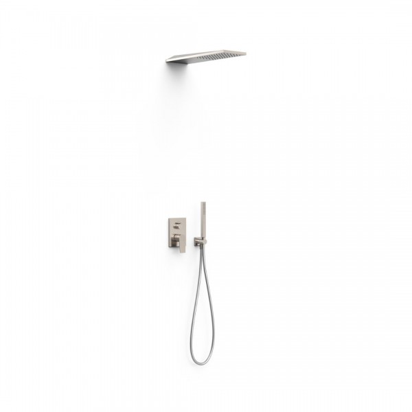 Tres Project zestaw prysznicowy podtynkowy stal 21128005AC