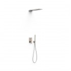 Tres Project zestaw prysznicowy podtynkowy stal 21128005AC