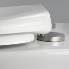 Deante Neo Boro miska WC wisząca bezkołnierzowa z deską wolnoopadającą biała CMOD6SPW